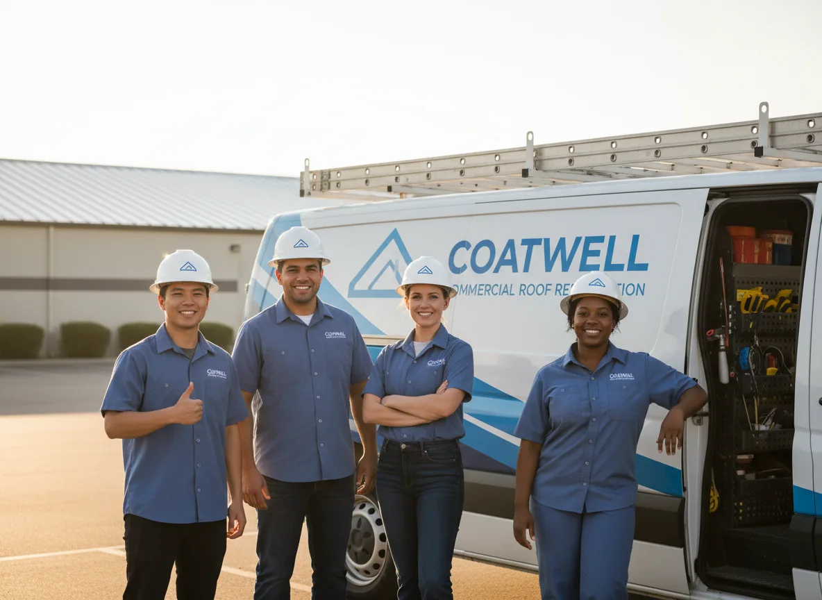 Commercial roof coating company in Midland, MD